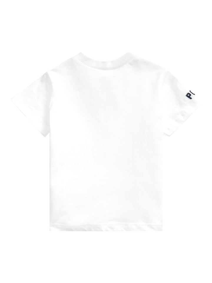T-shirt bianca per neonato 320844731 001 Ralph Lauren Kids 
