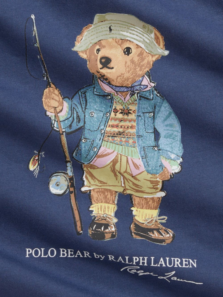 Tutina blu per neonato 320B18444 001 Ralph Lauren Kids 