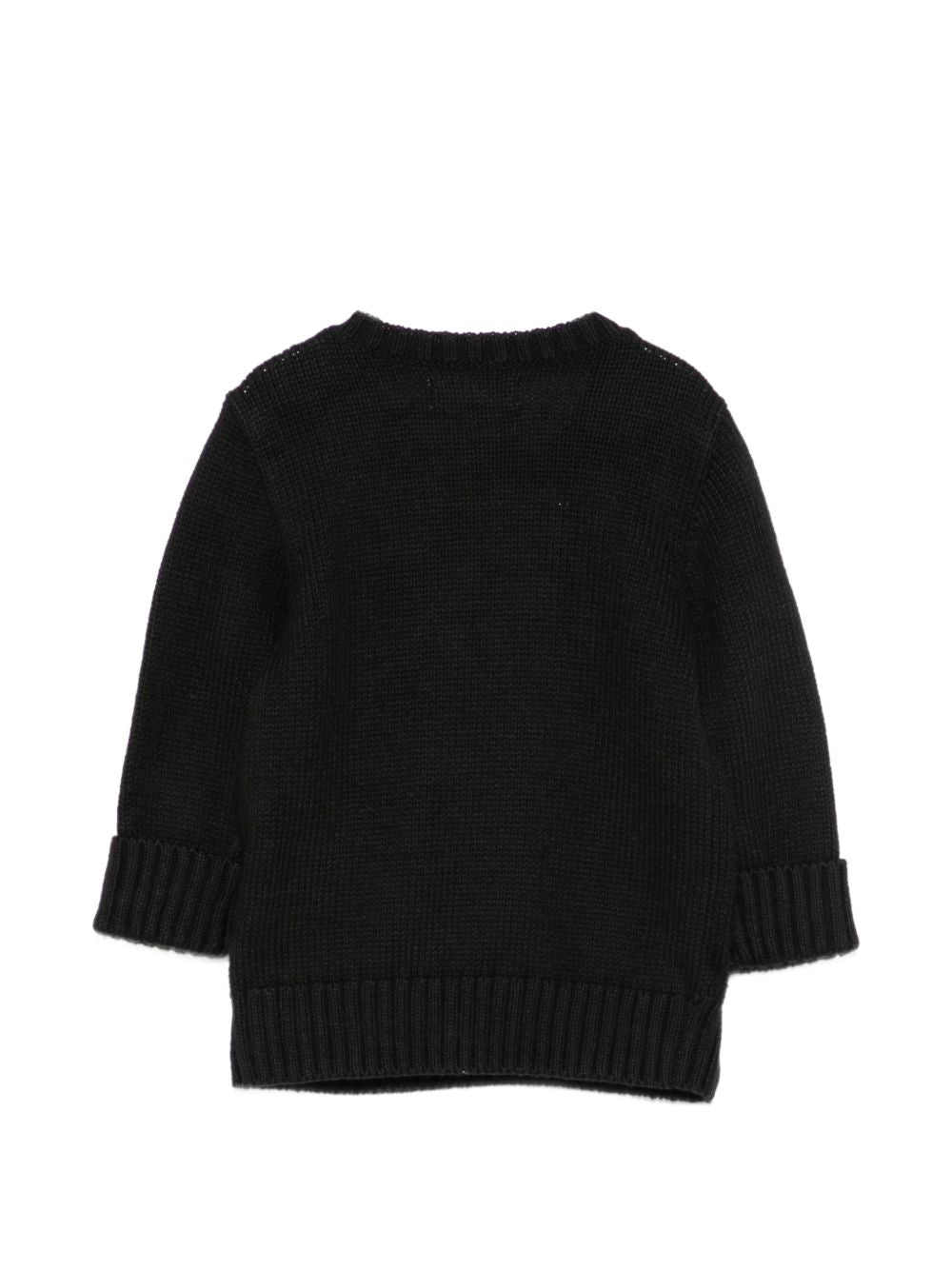 Maglione nero per neonato 320B29194 001 Ralph Lauren Kids 