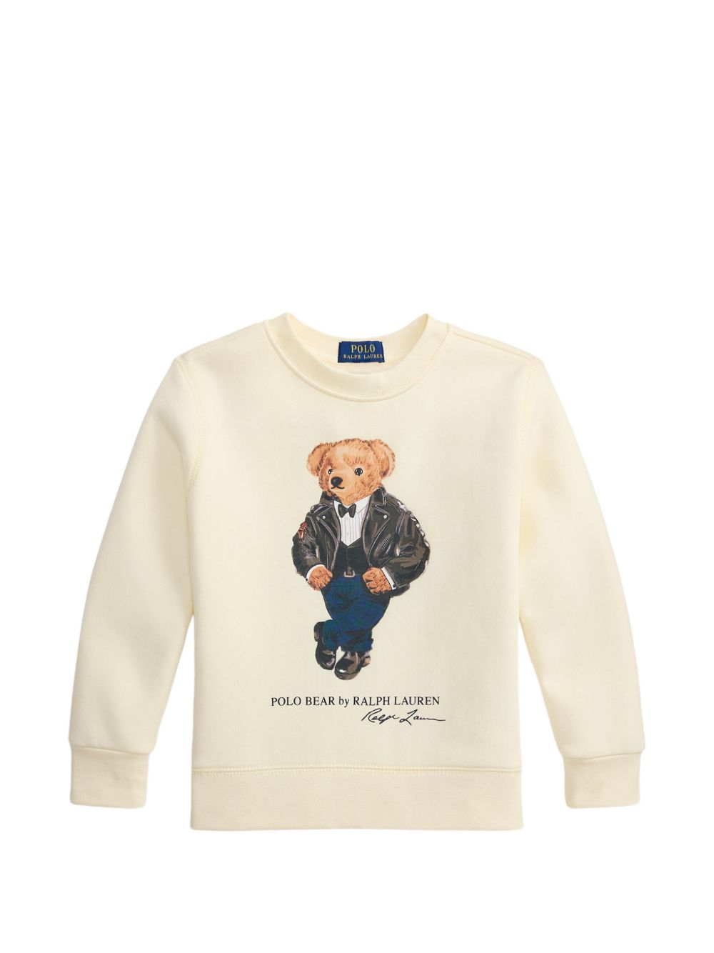 Felpa crema per bambino 322B29157 001 Ralph Lauren Kids 