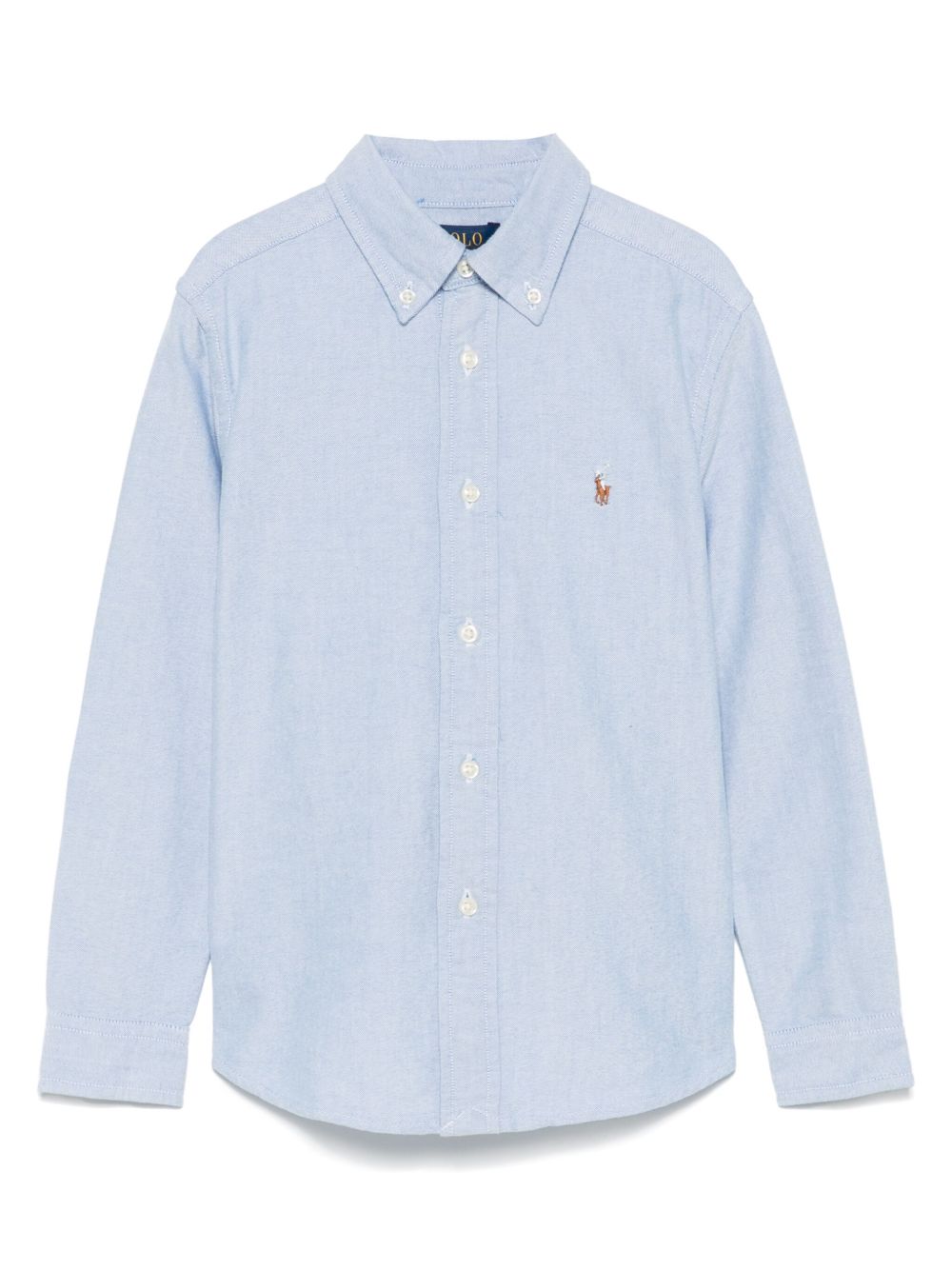 Camicia blu chiaro per bambino 323677133 002 Ralph Lauren Kids 