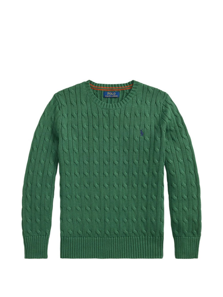 Maglione verde scuro per bambino 323702674 518 Ralph Lauren Kids 