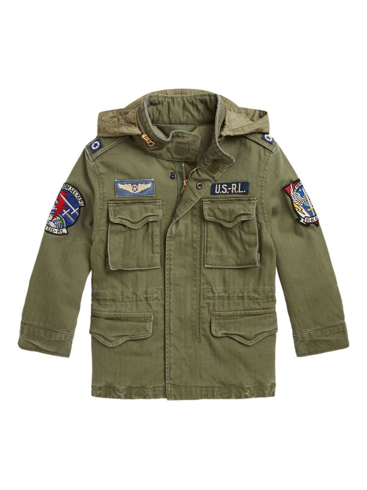 Giubbotto verde per bambino 323965378 001 Ralph Lauren Kids 