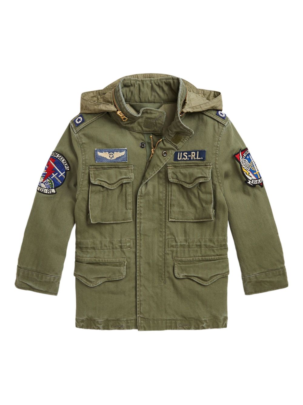 Giubbotto verde per bambino 323965378 001 Ralph Lauren Kids 