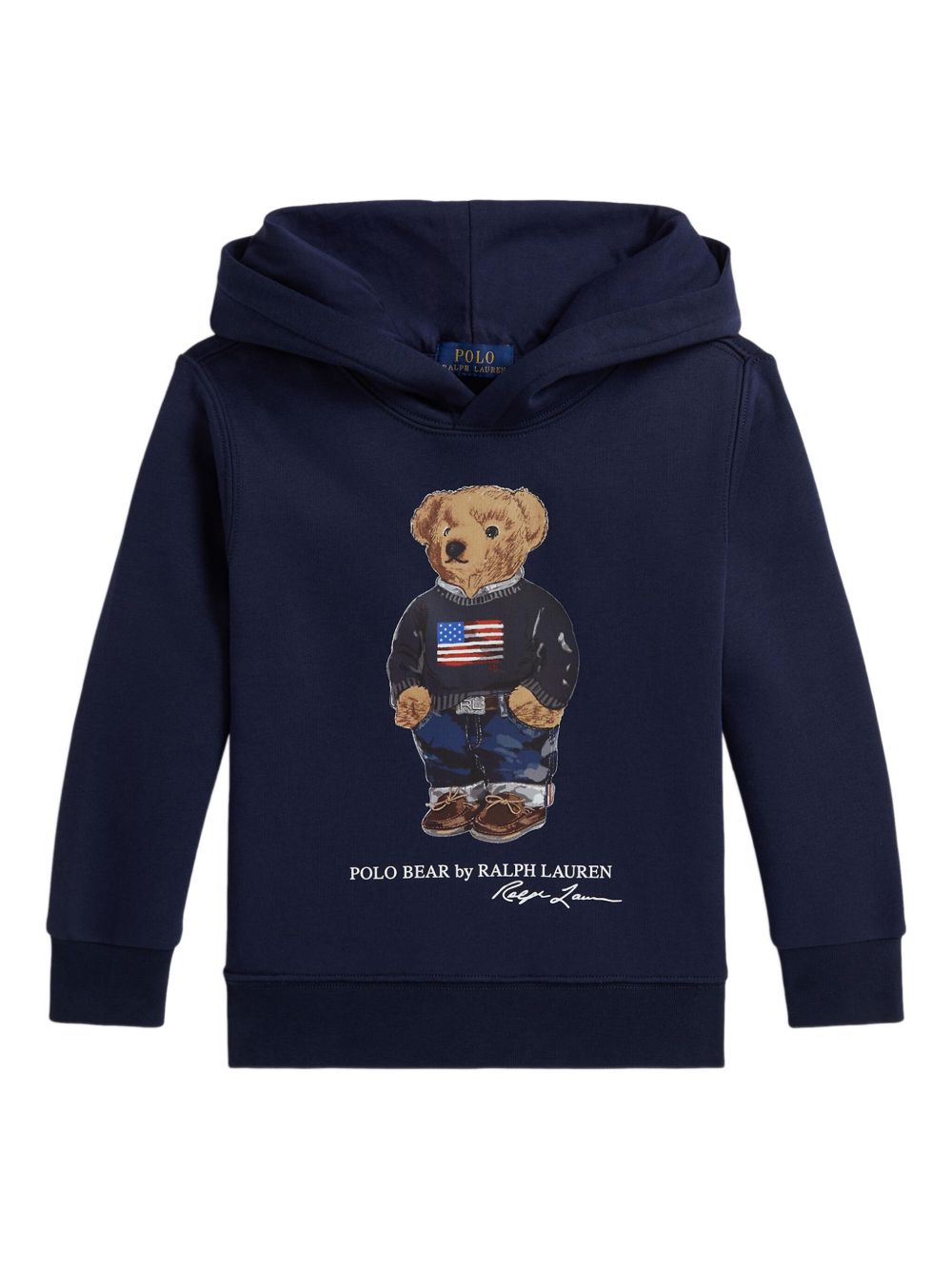 Felpa blu navy per bambino 323A10529 001 Ralph Lauren Kids 