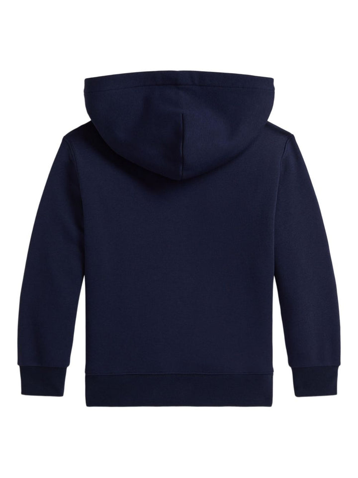 Felpa blu navy per bambino 323A10529 001 Ralph Lauren Kids 