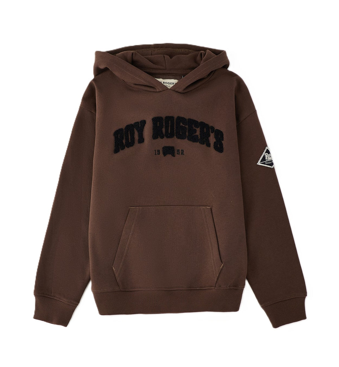 Felpa marrone per bambino 10300 0854 Roy Rogers Kids 