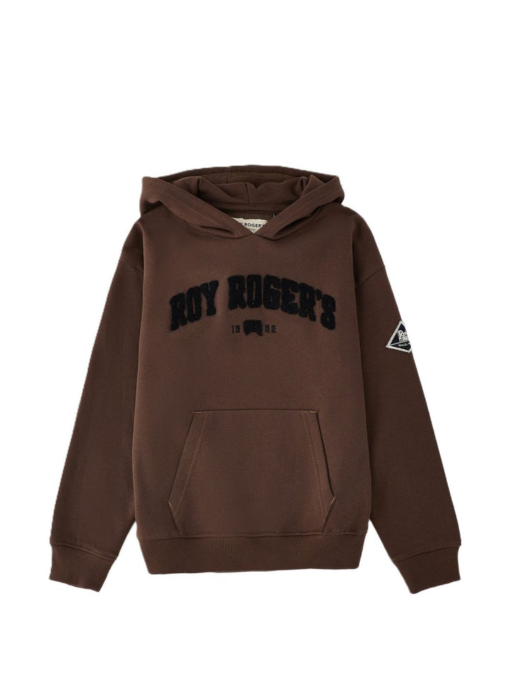 Felpa marrone per bambino 10300 0854 Roy Rogers Kids 
