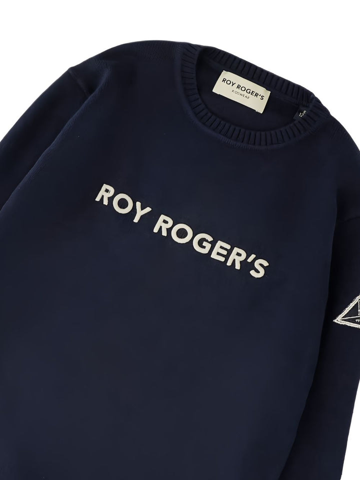 Maglione blu navy per bambino 11600K 3885 Roy Rogers Kids 