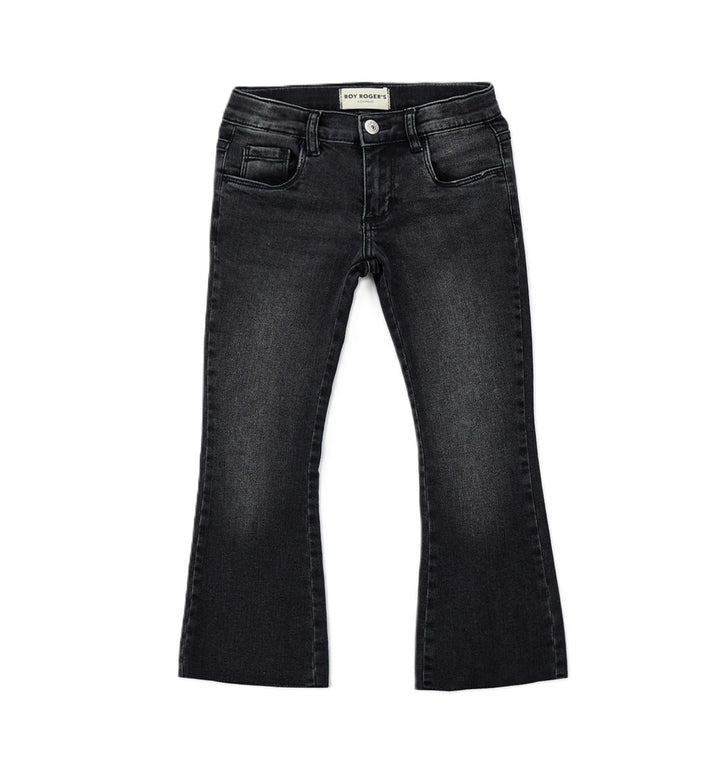 Jeans grigio scuro per bambina 13000 7020 Roy Rogers Kids 