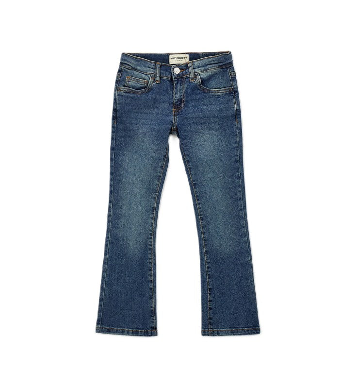 Jeans blu per bambina 13100 7019 Roy Rogers Kids 