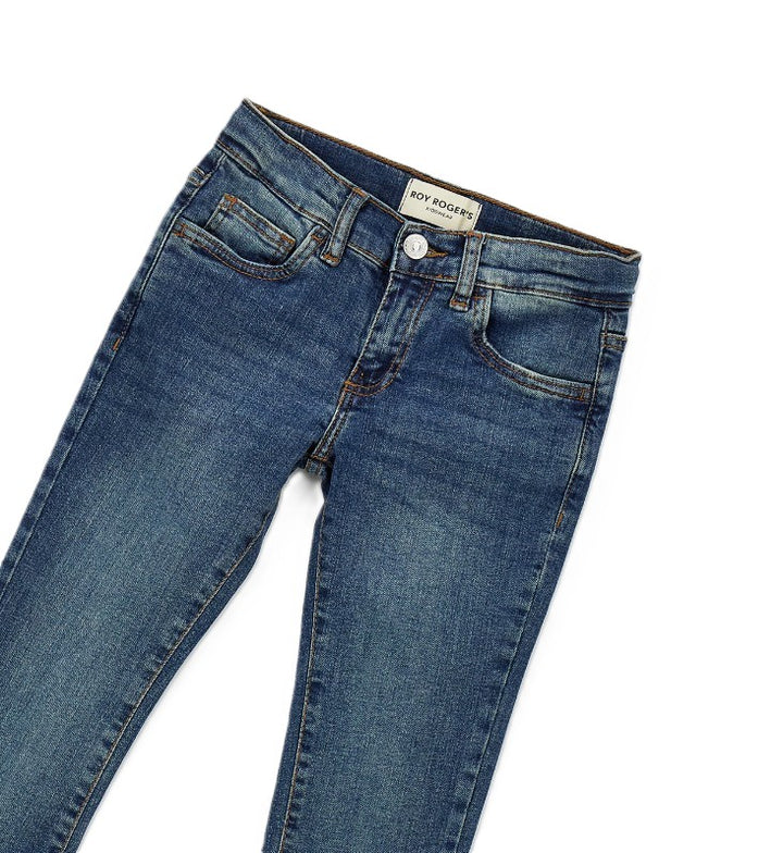 Jeans blu per bambina 13100 7019 Roy Rogers Kids 