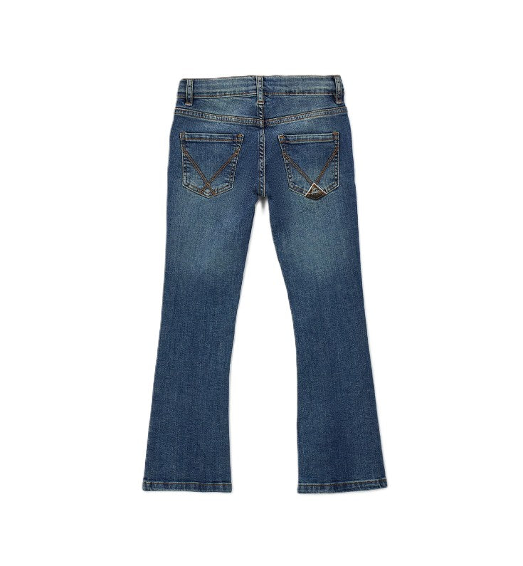 Jeans blu per bambina 13100 7019 Roy Rogers Kids 