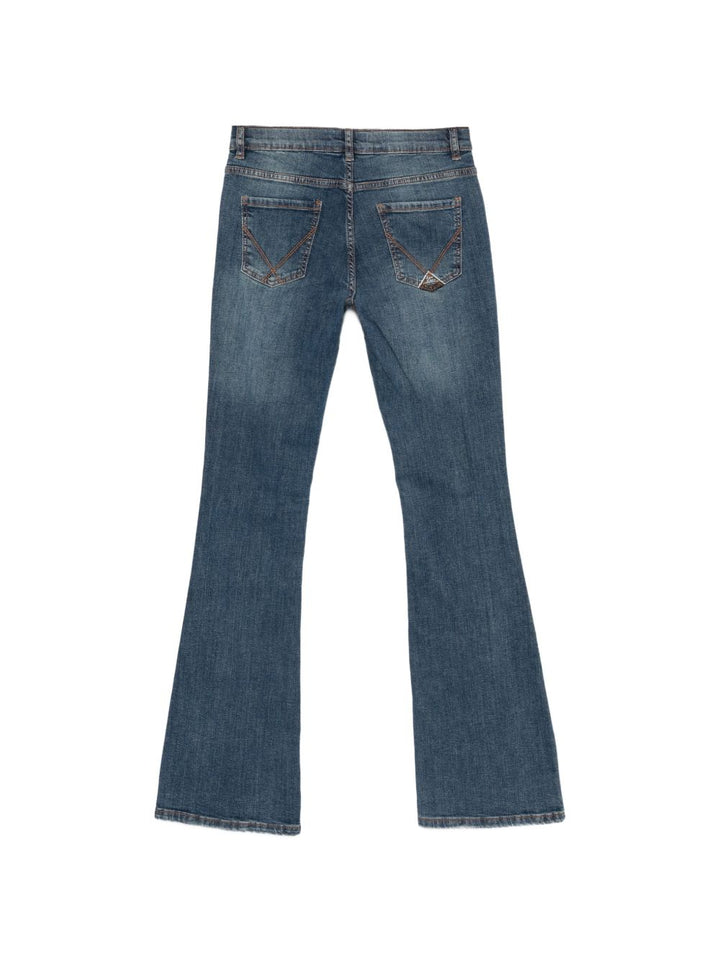 Jeans blu per bambina 13100 7019 Roy Rogers Kids 