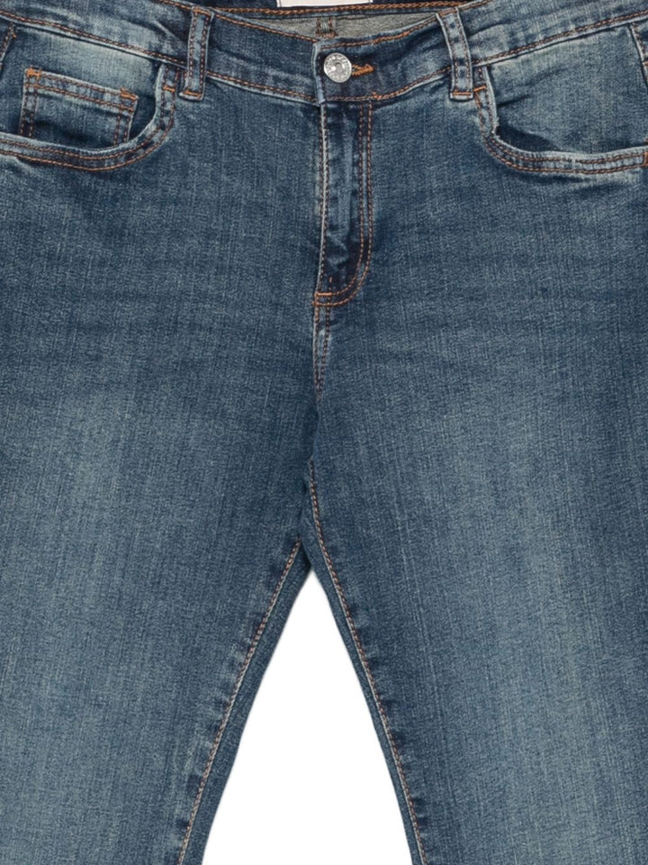 Jeans blu per bambina 13100 7019 Roy Rogers Kids 