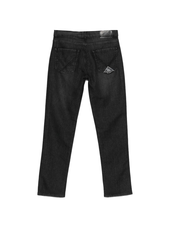 Jeans nero per bambino 13700 7020 Roy Rogers Kids 