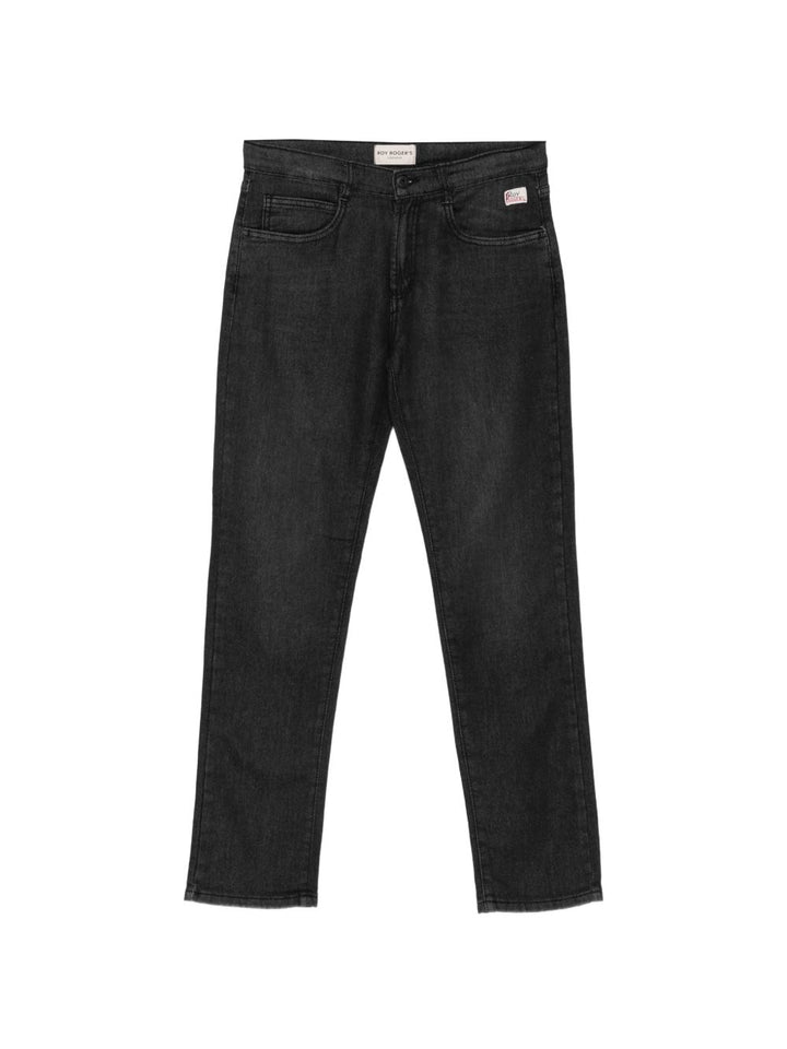 Jeans nero per bambino 13700 7020 Roy Rogers Kids 