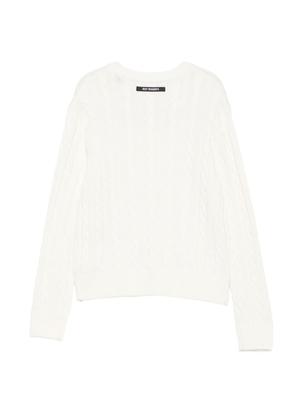 Maglione bianco per bambina 15200 0112 Roy Rogers Kids 