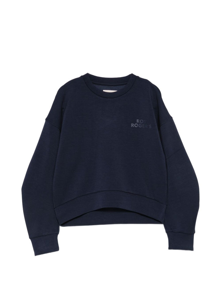 Felpa blu navy per bambina 15400 3885 Roy Rogers Kids 