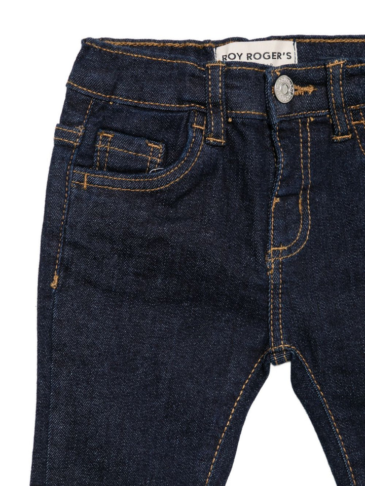 Jeans blu scuro per bambina 19100 7004 Roy Rogers Kids 