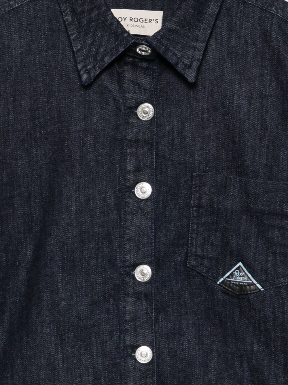Camicia blu scuro per bambino 19200 7004 Roy Rogers Kids 