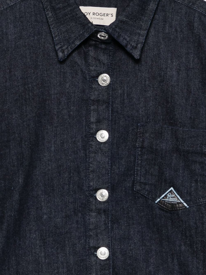 Camicia blu scuro per bambino 19200 7004 Roy Rogers Kids 
