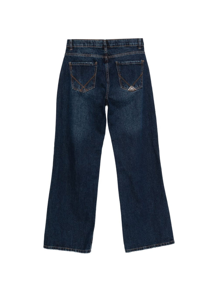 Jeans blu scuro per bambina 19300 7006 Roy Rogers Kids 