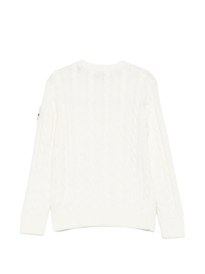Maglione bianco sporco per bambino 40100 0112 Roy Rogers Kids 