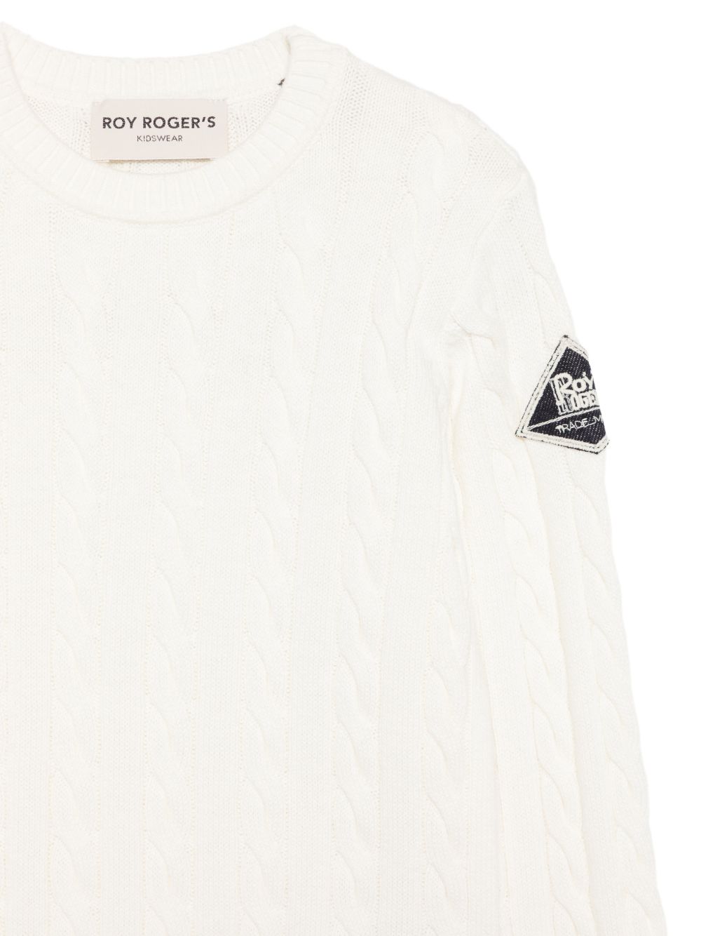 Maglione bianco sporco per bambino 40100 0112 Roy Rogers Kids 