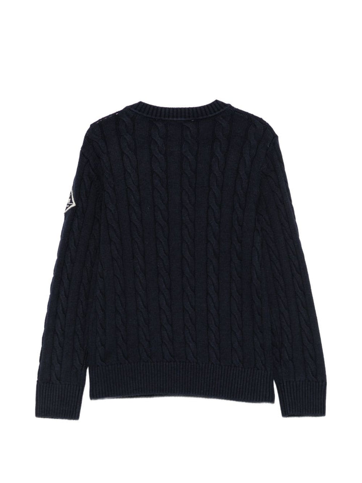 Maglione blu navy per bambino 40100 3885 Roy Rogers Kids 