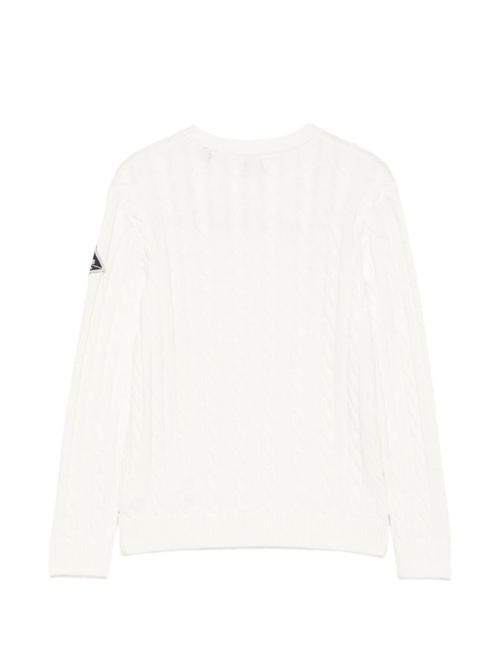 Maglione bianco per bambino 40100K 0112 Roy Rogers Kids 