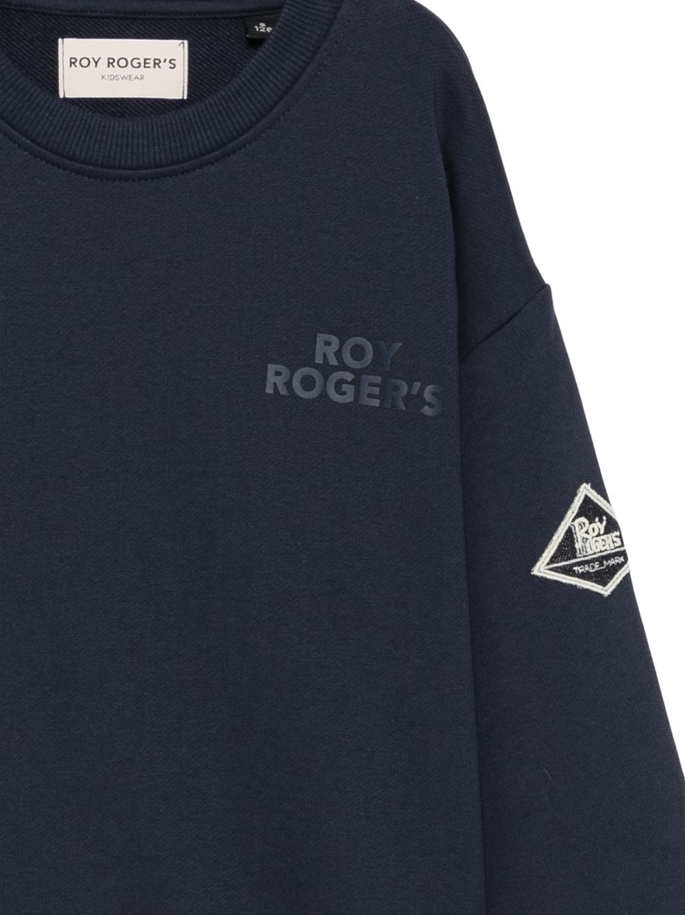 Felpa blu navy per bambino 48600K 3885 Roy Rogers Kids 
