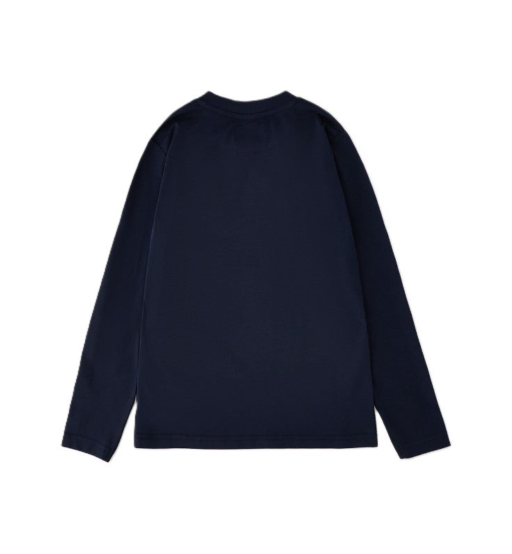 T-shirt blu navy per bambino 48800K 3885 Roy Rogers Kids 