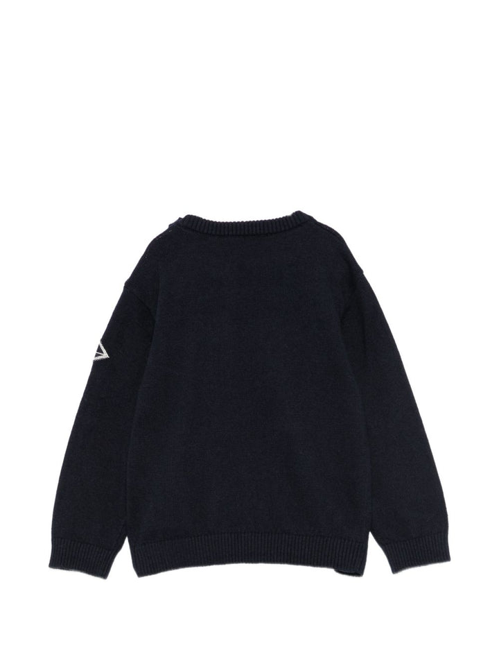 Maglione blu navy per neonato 6400 3885 Roy Rogers Kids 