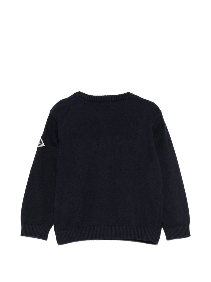 Maglione blu navy per neonato 6500 3885 Roy Rogers Kids 