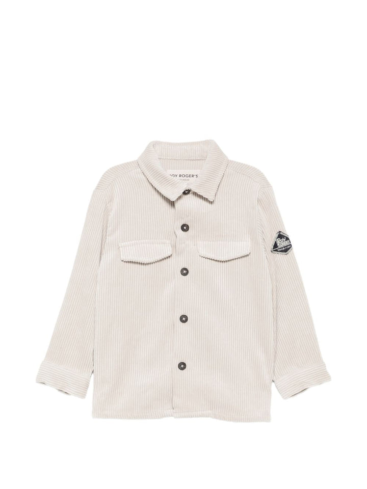 Camicia beige per neonato 7200 0421 Roy Rogers Kids 