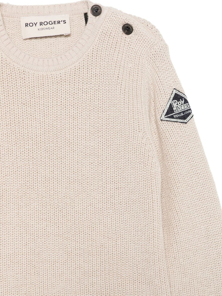 Maglione beige per neonato 7300 0421 Roy Rogers Kids 