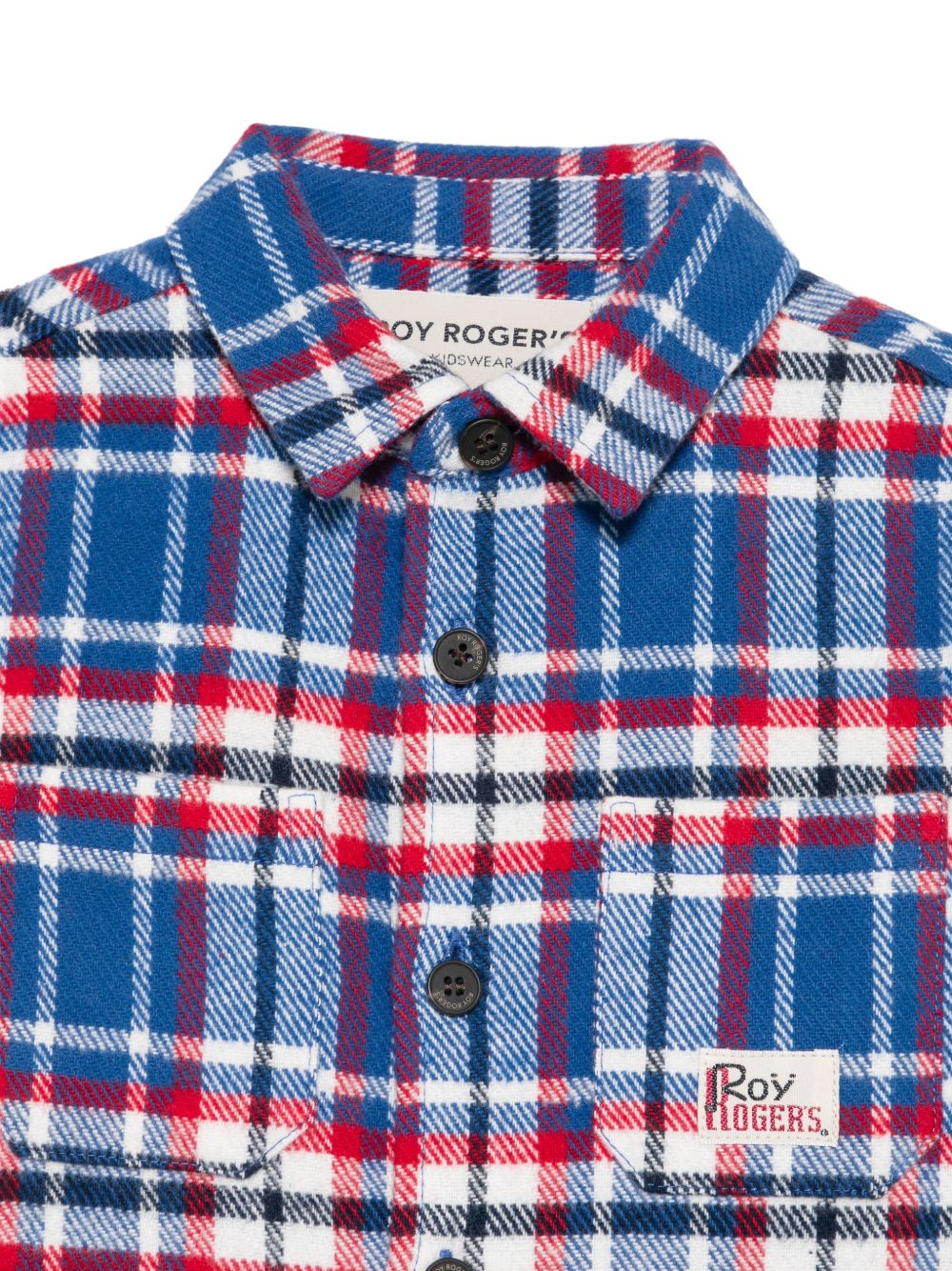 Camicia blu/rosso/bianco per neonato 7400 3766 Roy Rogers Kids 