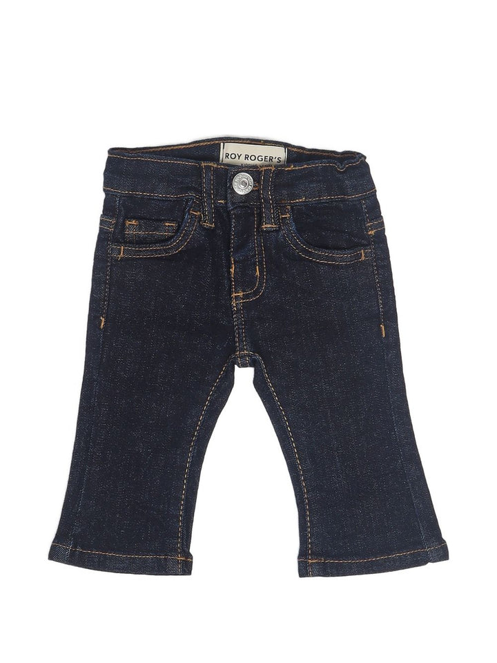 Jeans denim scuro per neonata 9100 7004 Roy Rogers Kids 