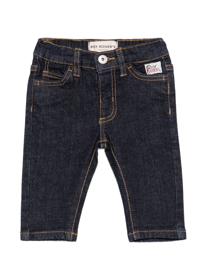 Jeans blu scuro per neonato 9800 7004 Roy Rogers Kids 