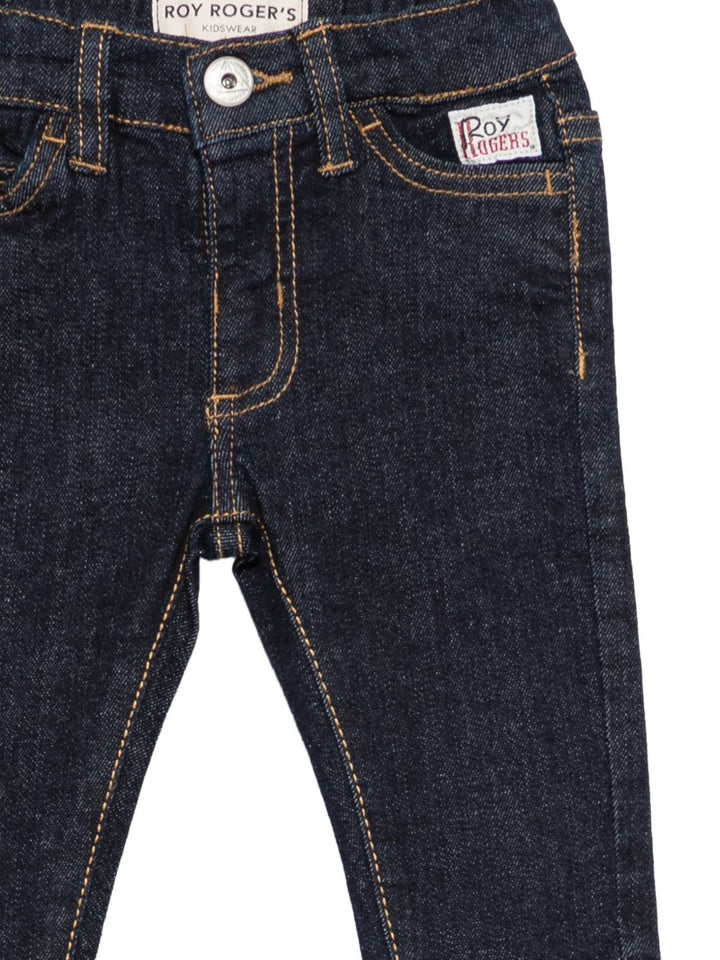 Jeans blu scuro per neonato 9800 7004 Roy Rogers Kids 
