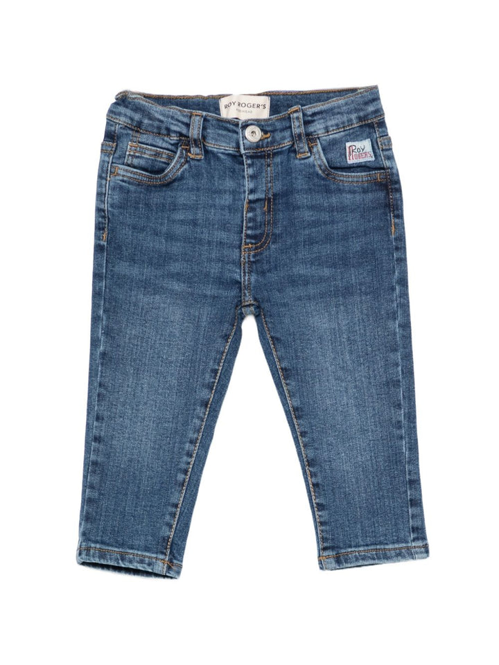 Jeans blu per neonato 9849 7012 Roy Rogers Kids 