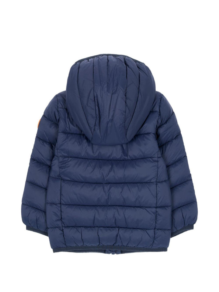 Giubbotto blu navy per neonato I33229XGIGA23 90000 Save The Duck Kids 
