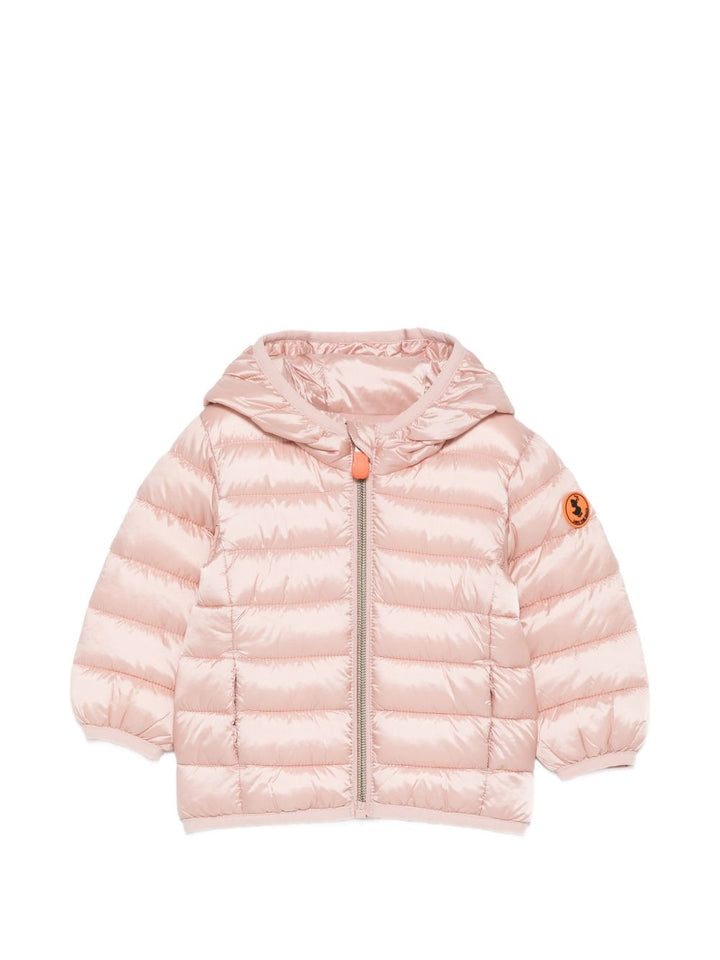 Giubbotto rosa tenue per neonata I33229XIRIS23 80043 Save The Duck Kids 