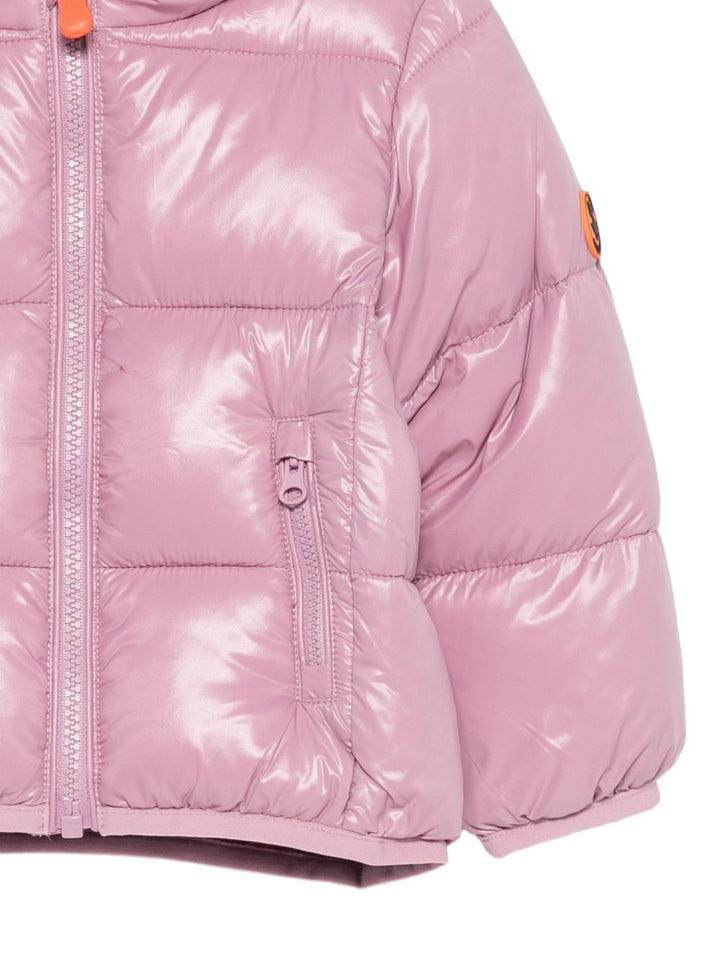 Giubbotto rosa per neonata I33231XLOVE23 80044 Save The Duck Kids 