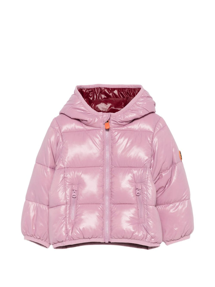 Giubbotto rosa per neonata I33231XLOVE23 80044 Save The Duck Kids 