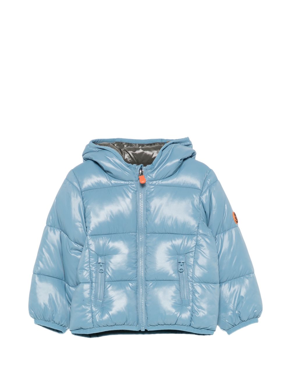 Giubbotto azzurro per neonato I33231XLOVE23 90078 Save The Duck Kids 