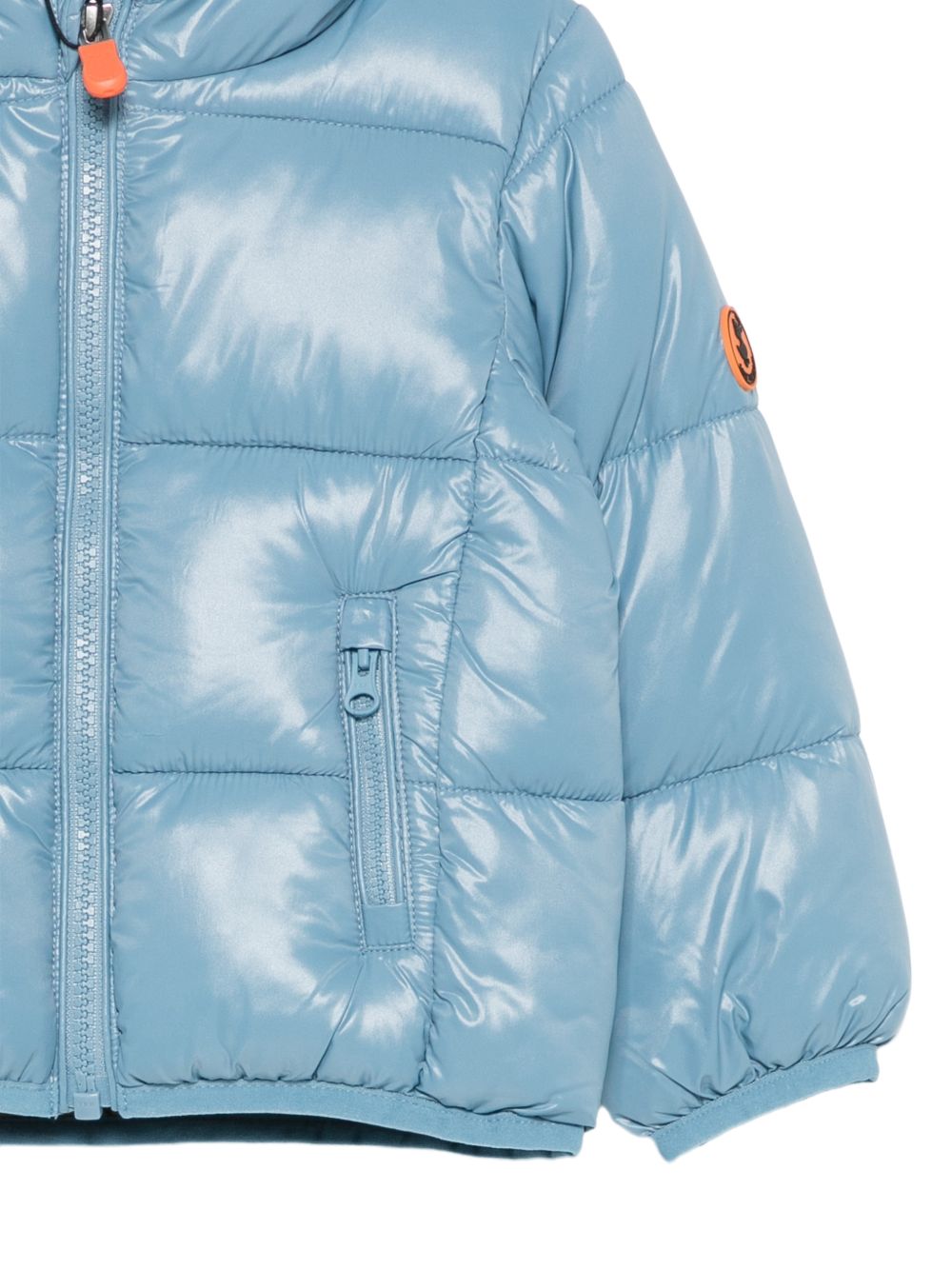 Giubbotto azzurro per neonato I33231XLOVE23 90078 Save The Duck Kids 