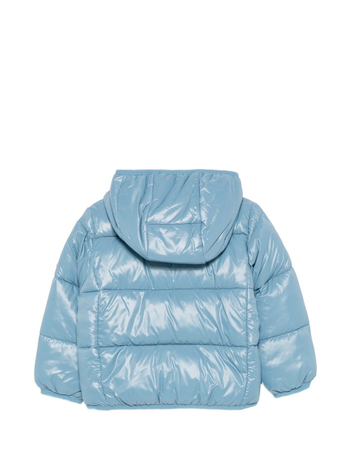 Giubbotto azzurro per neonato I33231XLOVE23 90078 Save The Duck Kids 