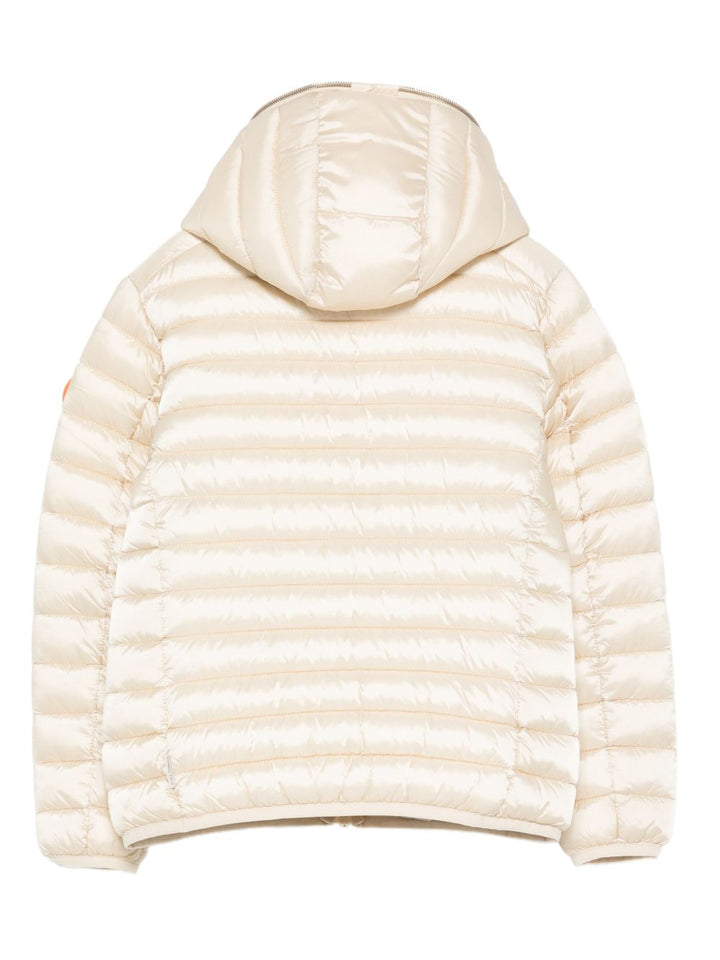 Giubbotto beige per bambina J32310GIRIS21 40034 Save The Duck Kids 